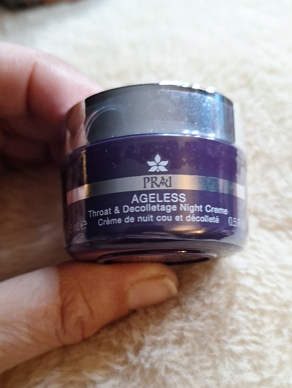 PRAI- Ageless Throat & Decolletage Night Crème - Purple
